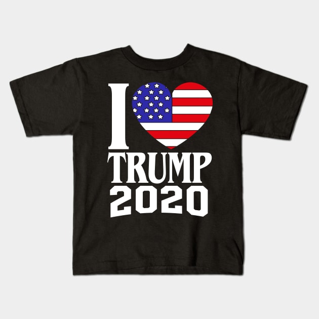 Vote for Donald Trump Election 2020 politics republican gift Kids T-Shirt by biNutz